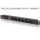 Qoltec Aluminiowa Listwa zasilająca PDU do RACK 19'' 1U 16A 6xSCH - 1257493 - zdjęcie 2